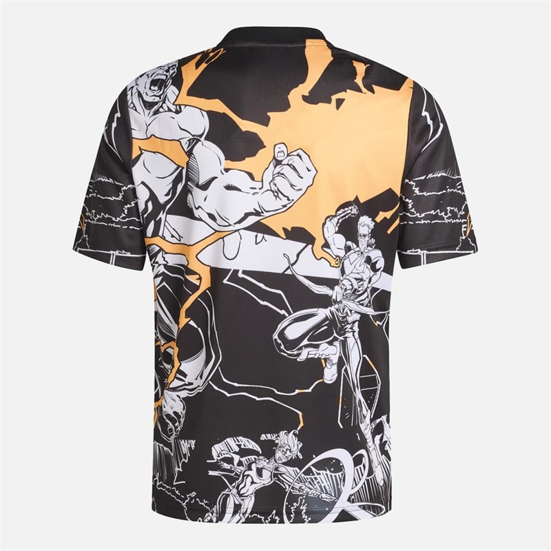 Kids All Blacks x Marvel Captains Run Jersey Black - Image 2