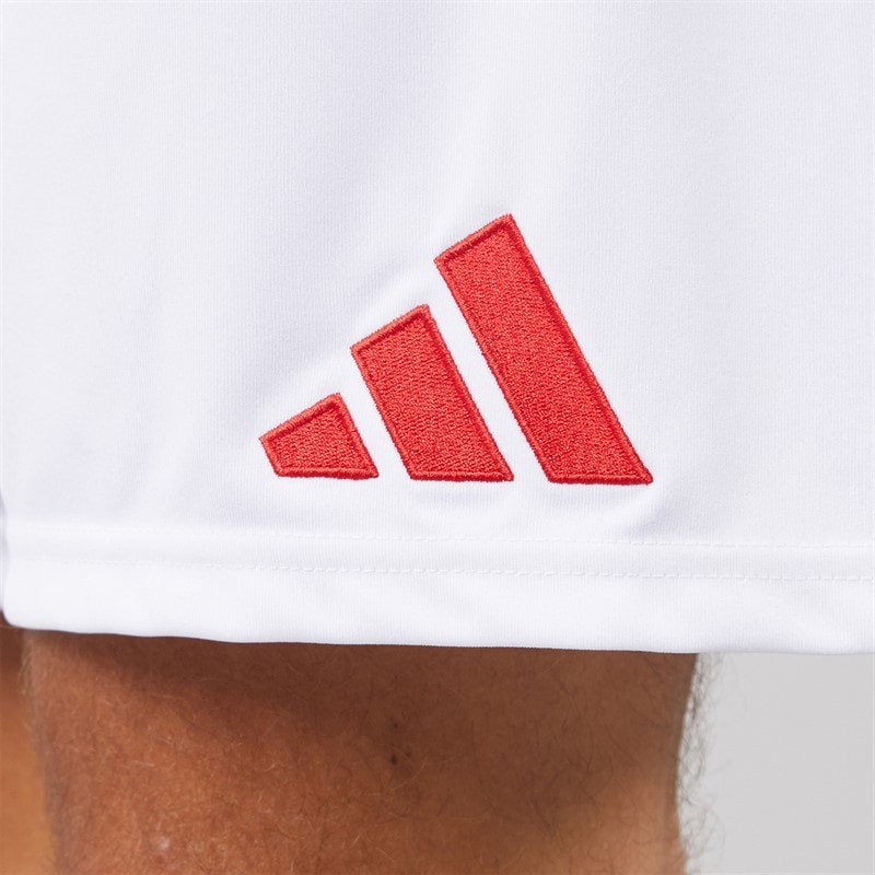 Mens AFC Arsenal FC 24/25 Home Shorts White - Image 4