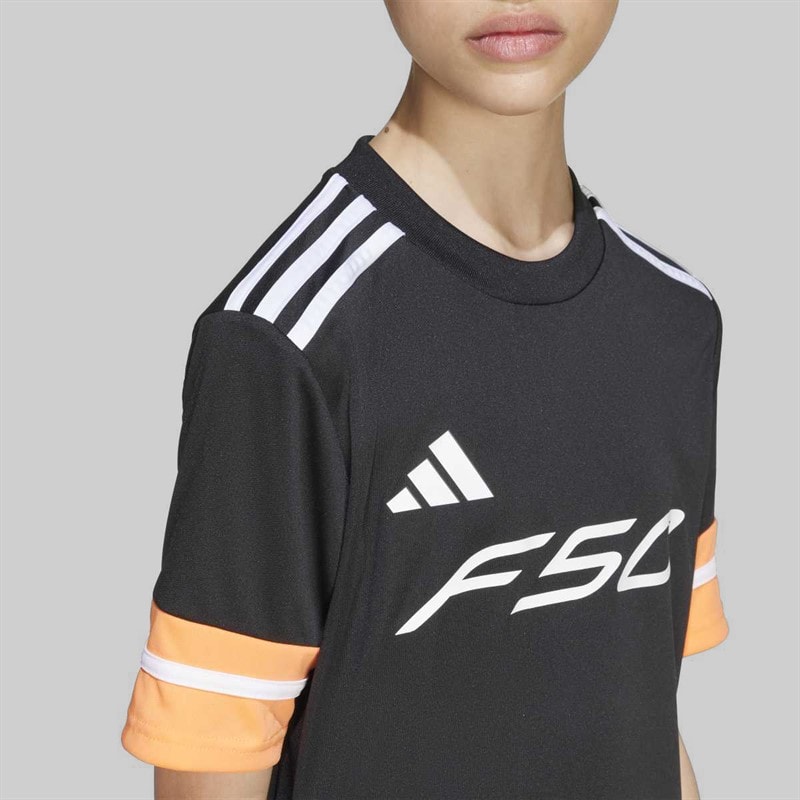 Junior F5 Jersey Black/Beam Orange - Image 3