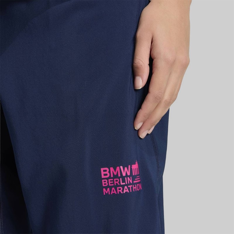 Womens BMW Berlin Marathon 225 Running Track Pants Collegiate Navy - Image 4