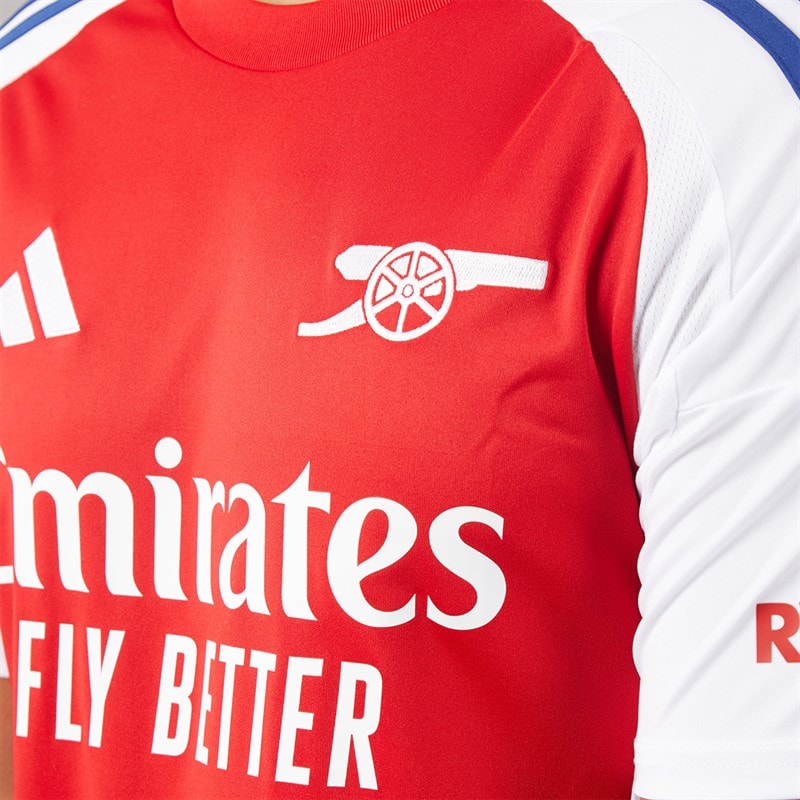 Mens AFC Arsenal FC 24/25 Home Jersey Better Scarlet/White - Image 3