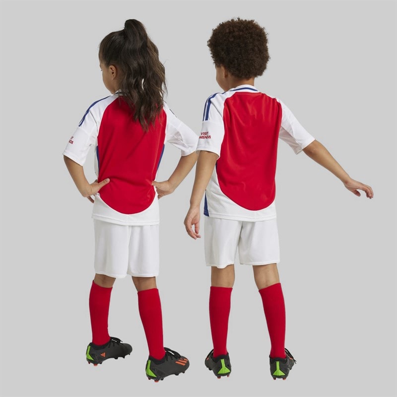 Kids AFC Arsenal FC 24/25 Home Mini Kit Better Scarlet/White - Image 2