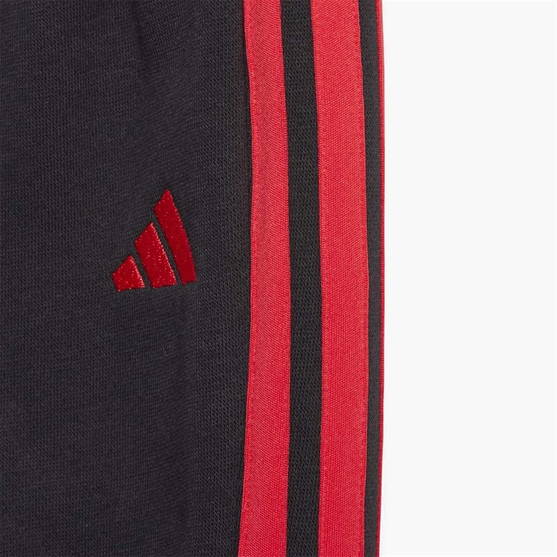Infant Essentials Hoodie And Joggers Set Pure Ruby/Black - Image 5