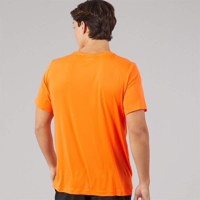 Mens Designed For Training Essentials T-Shirt Pulse Orange - Image 2