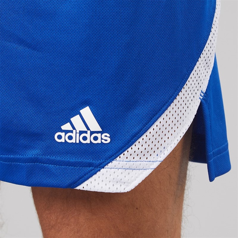 Mens Icon Squad Basketball Shorts Royal Blue/White - Image 5