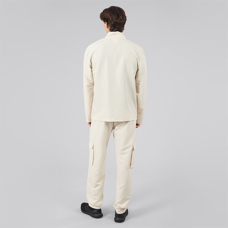 Mens Sportswear Woven Cargo Tracksuit Crystal Linen - Image 2