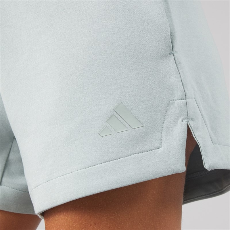 Womens Soft Lux Loose Shorts Wonder Sage - Image 5