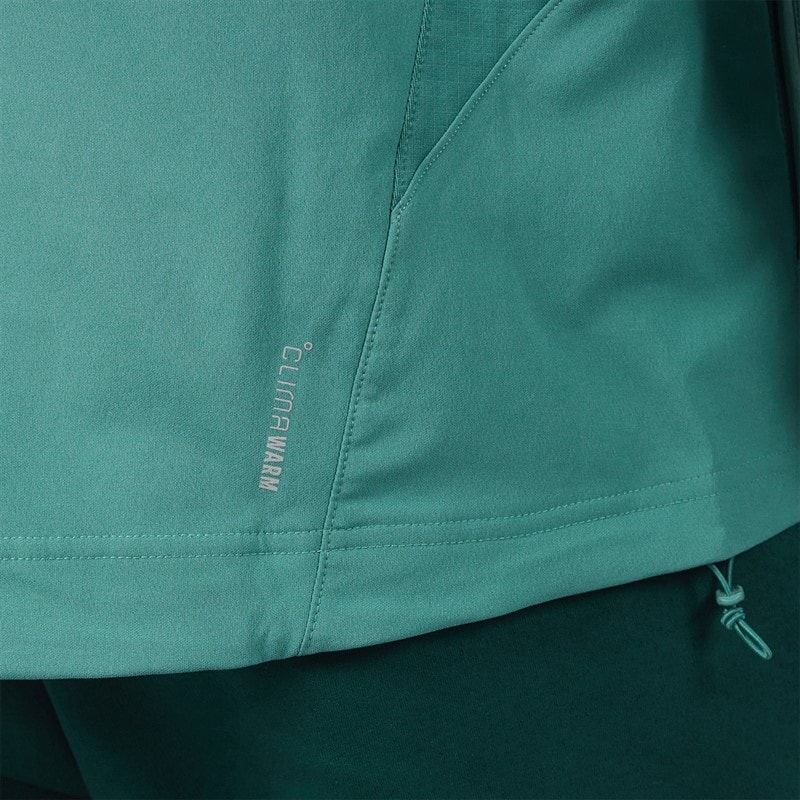 Mens Own The Run Winterized Full Zip Running Jacket Preloved Teal - Image 5