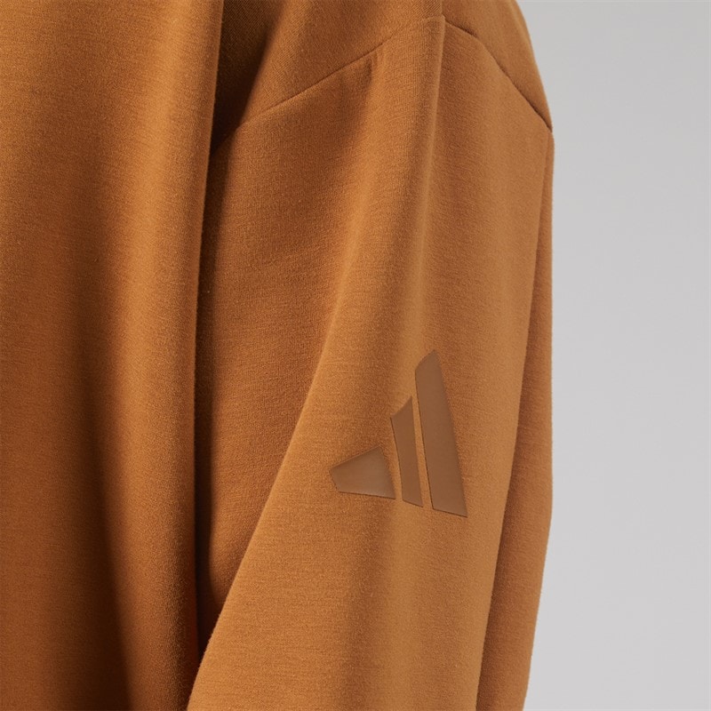 Mens Soft Lux Loose Sweatshirt Dusky Bronze - Image 3