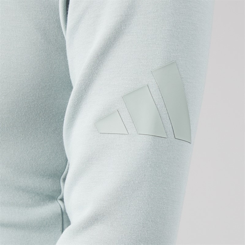 Womens Soft Lux Full Zip Track Jacket Wonder Sage - Image 3