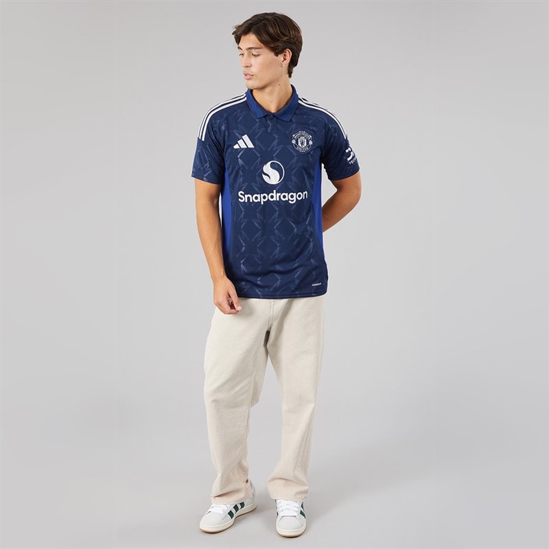 Mens MUFC Manchester United 24/25 Away Jersey Night Indigo - Image 4