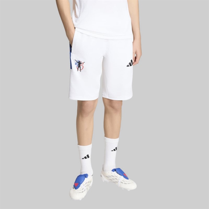 Junior Jude Bellingham Training Shorts White - Image 3