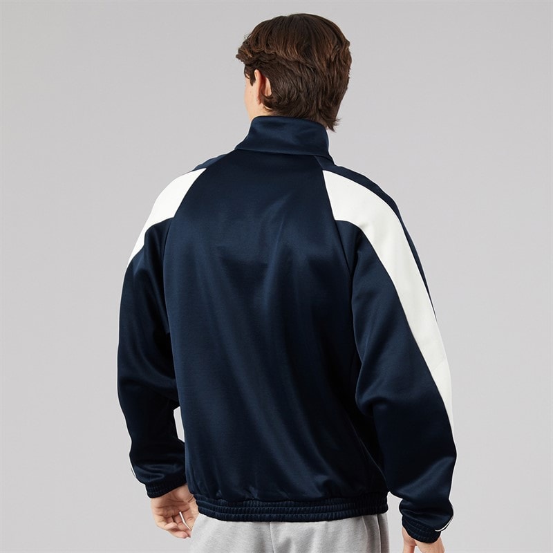 Mens Stadium Full Zip Track Jacket Aurora Ink/Off White - Image 2
