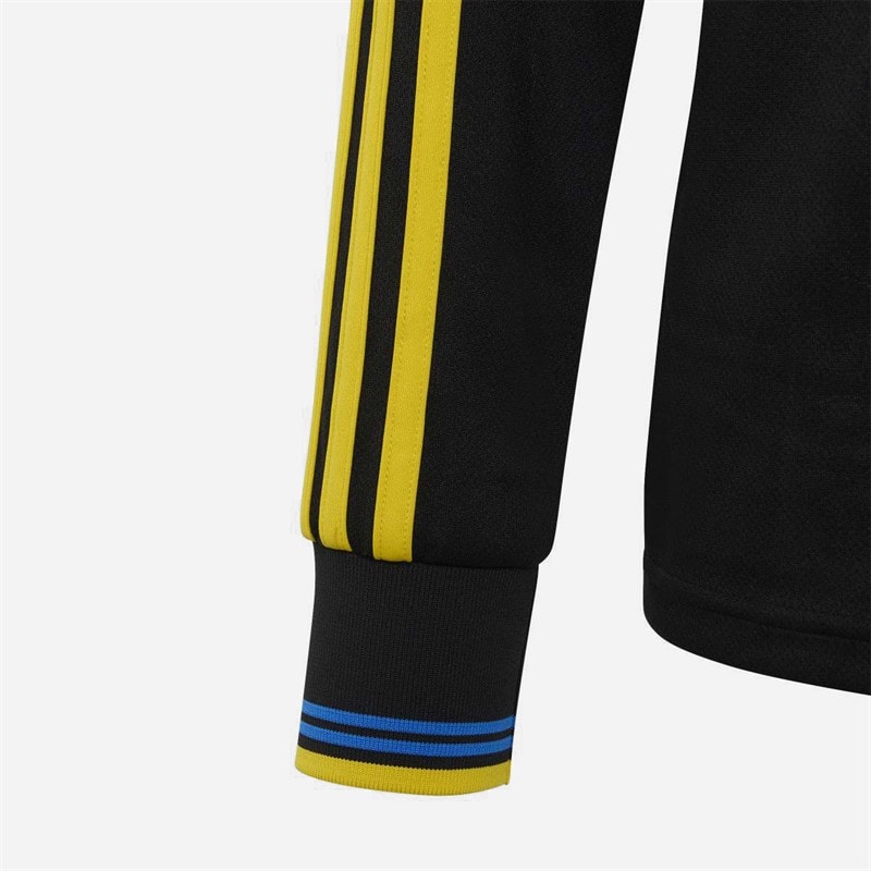 Junior MUFC Manchester United 25/26 Third Long Sleeve Jersey Black - Image 5