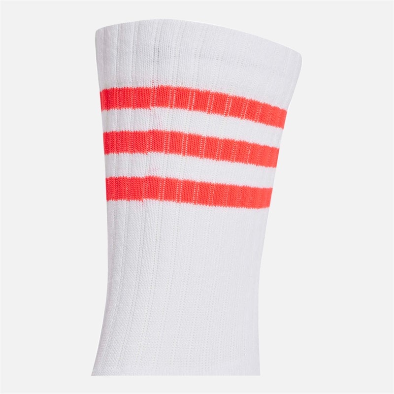 Sportswear 3-Stripes Cushioned Three Pack Crew Socks White/White/White - Image 4