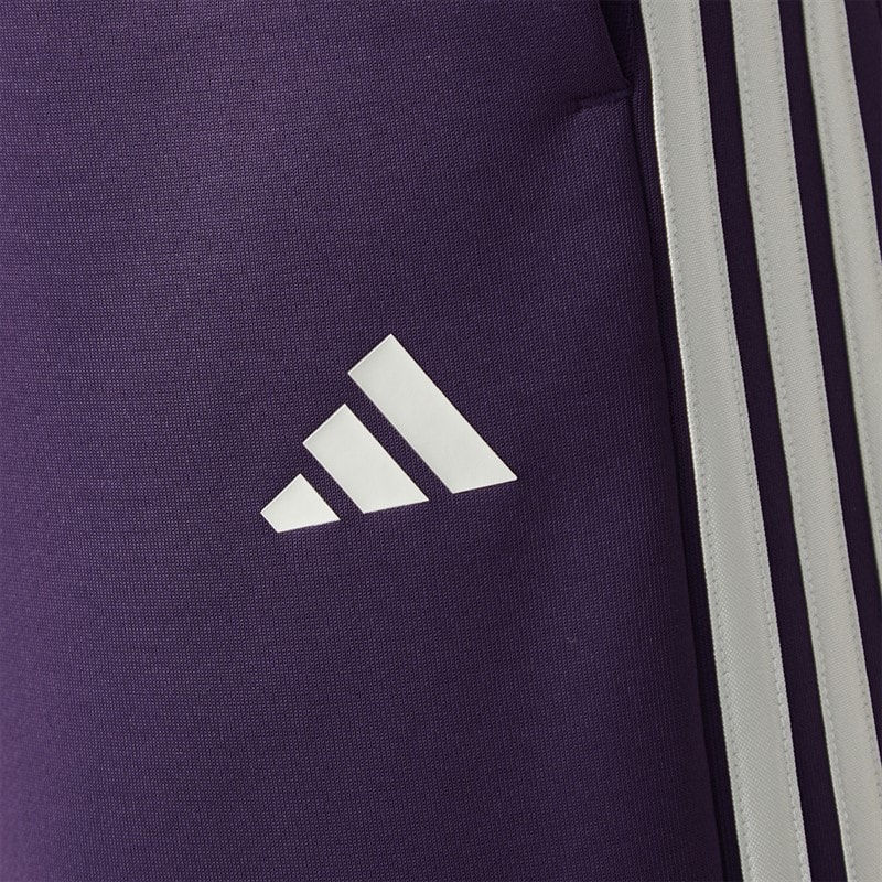 Womens Stadium 3 Stripes Track Pants Aurora Plum/Orbit Grey Me - Image 5