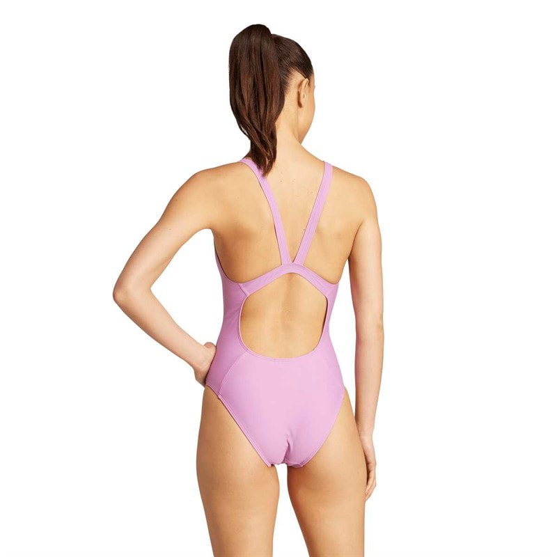 Womens V Back Swimsuit Preloved Purple - Image 2
