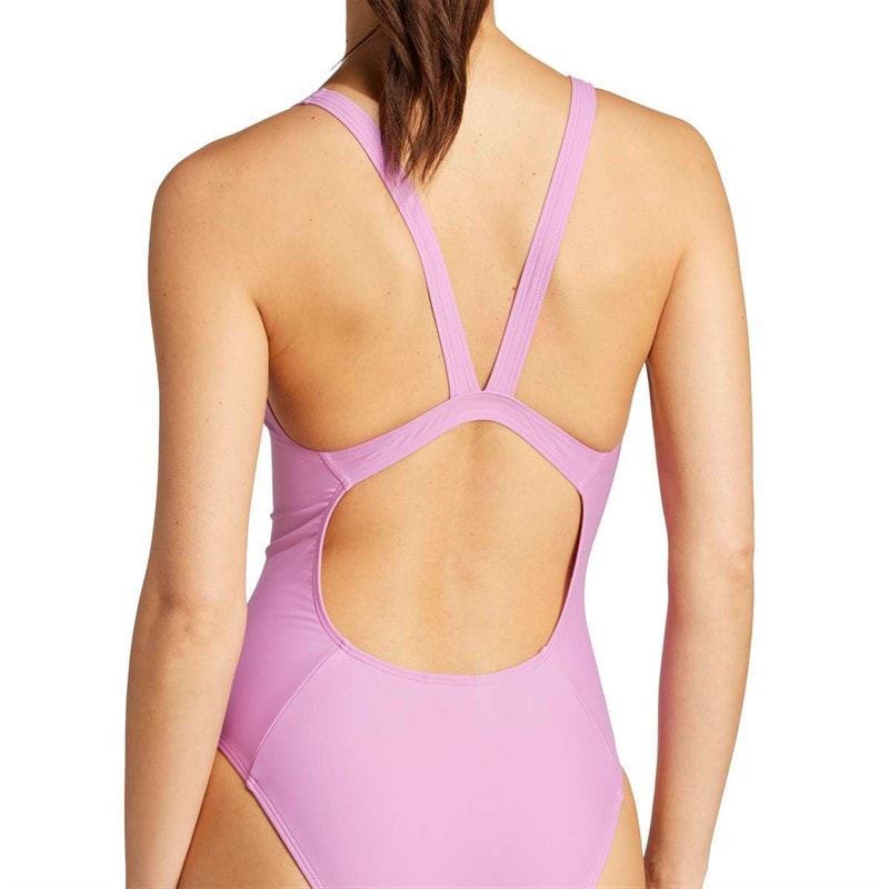 Womens V Back Swimsuit Preloved Purple - Image 4