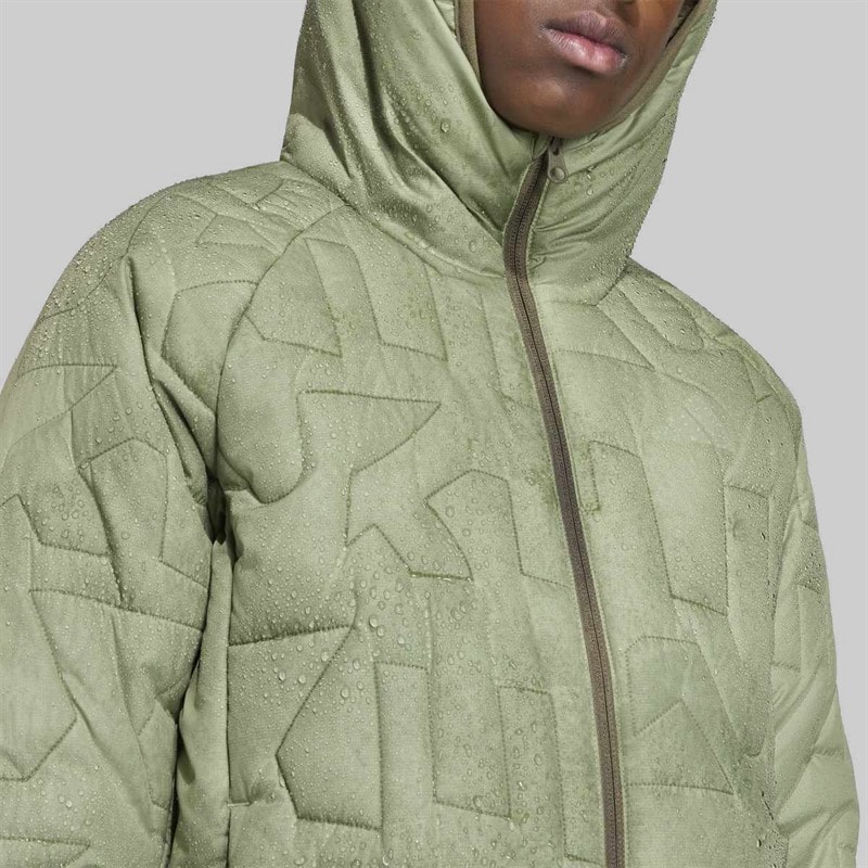 Junior Terrex Xperior Climawarm Padded Jacket Tent Green - Image 3