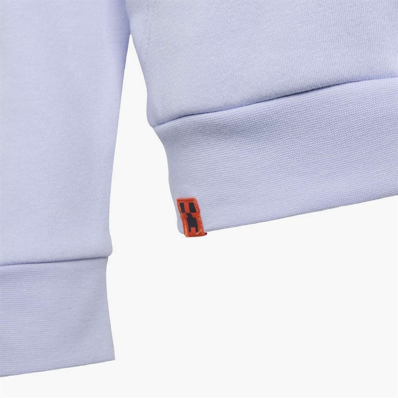 Junior x Minecraft Terrex Hoodie Violet Tone - Image 4