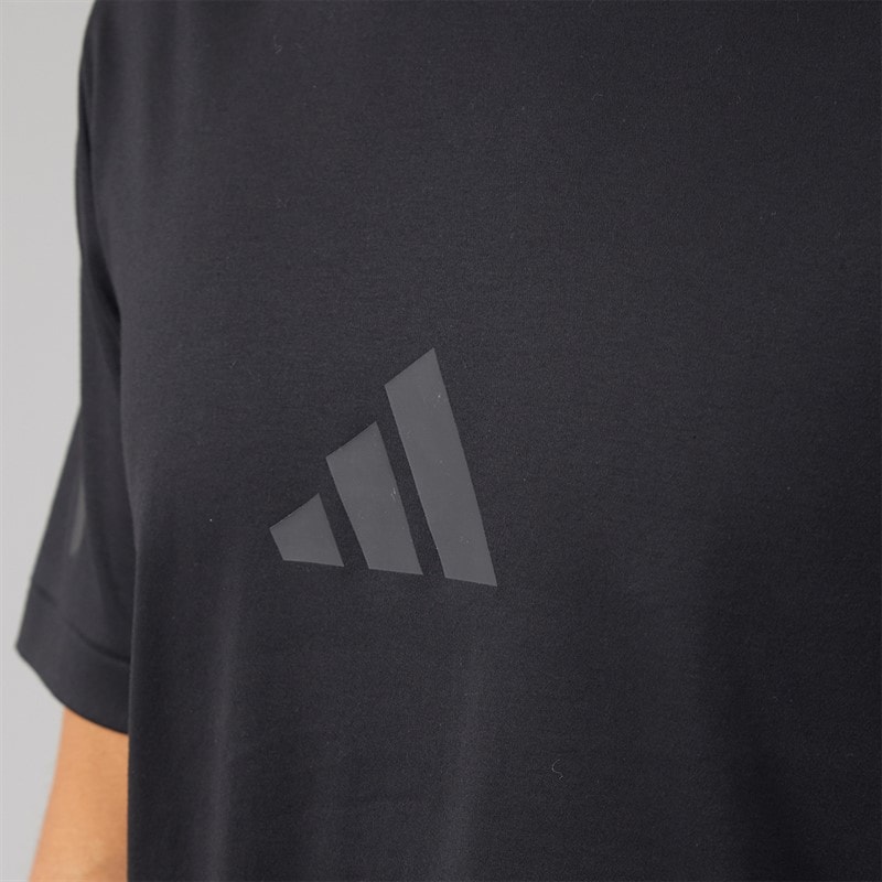 Mens Z.N.E T-Shirt Black - Image 3