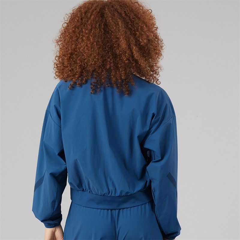 Womens Z.N.E. Woven Bomber Jacket Dusky Petrol - Image 2