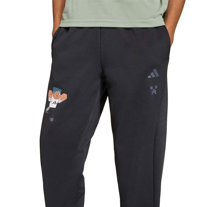 Boys x Minecraft Track Pants Black - Image 3