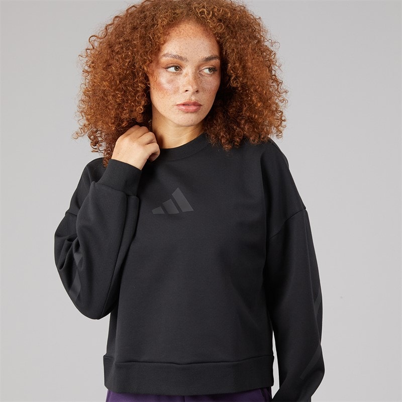 Womens Z.N.E Sweatshirt Black - Image 1