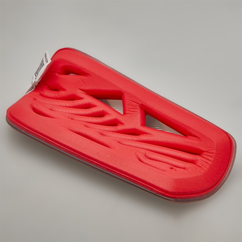 Tiro League Shin Guards Iron Metallic/Lucid Red/White/Zero Metalic - Image 3