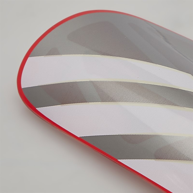 Tiro League Shin Guards Iron Metallic/Lucid Red/White/Zero Metalic - Image 4