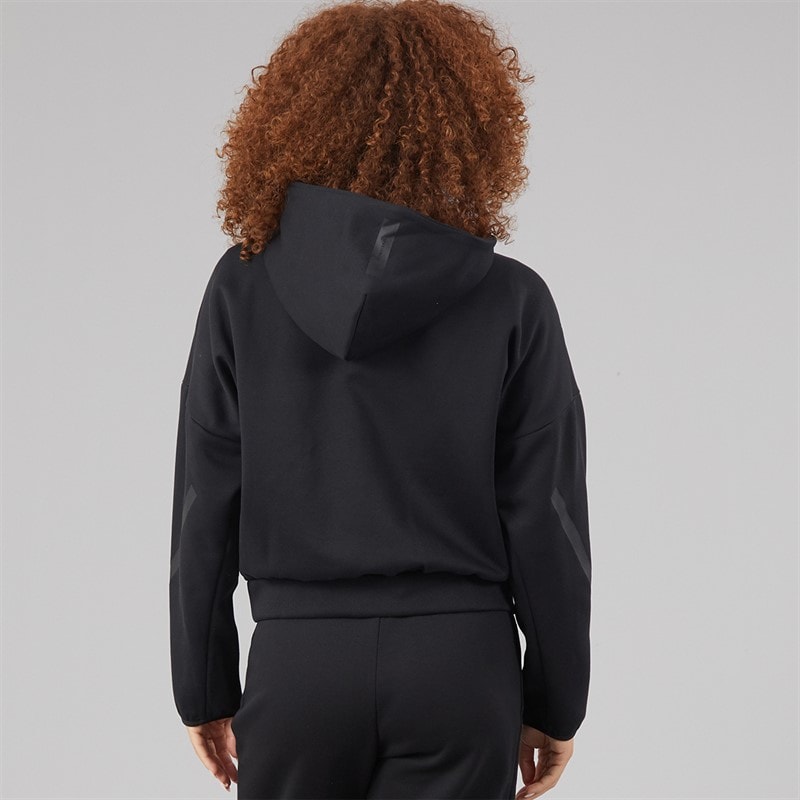 Womens Z.N.E. Full Zip Hoodie Black - Image 2