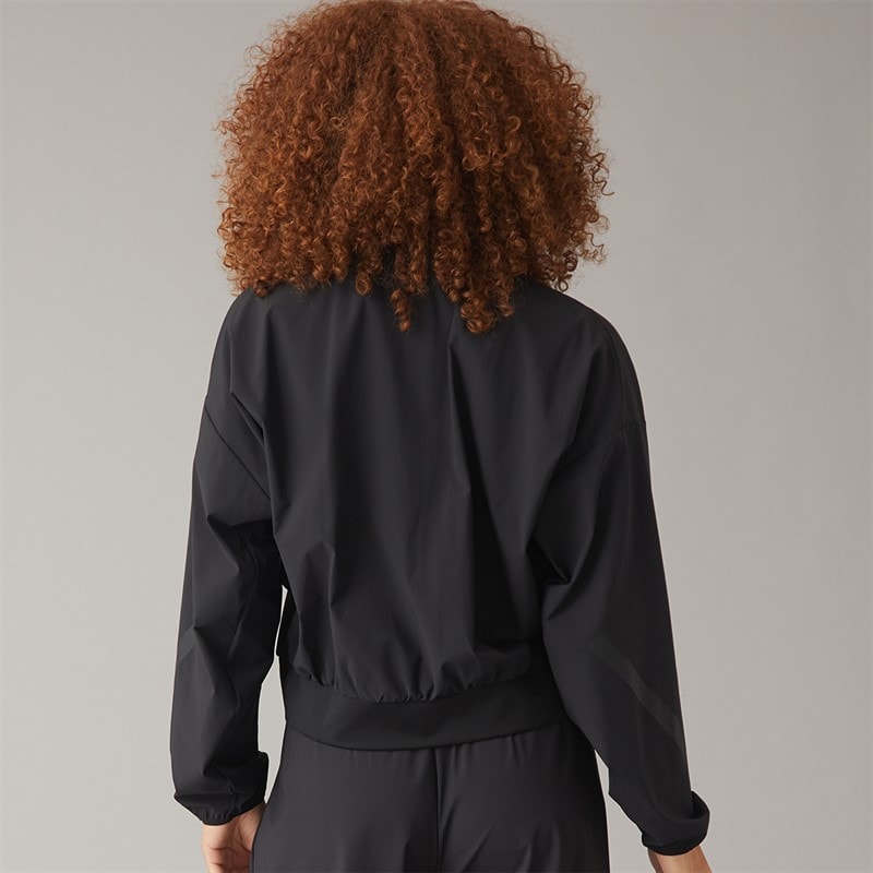 Womens Z.N.E Woven Bomber Jacket Black - Image 2