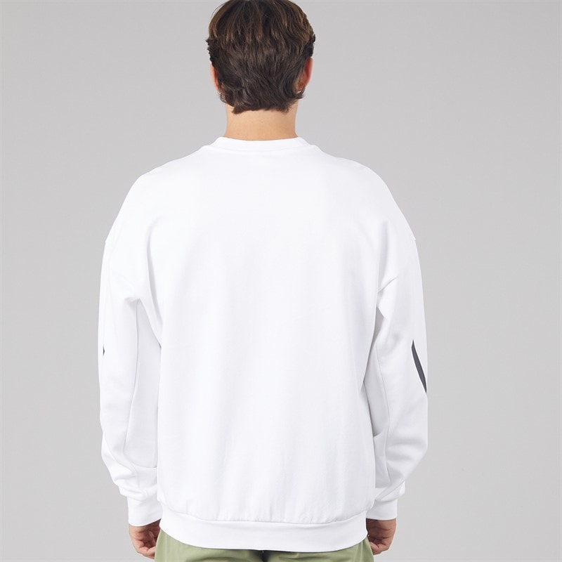 Mens Z.N.E Sweatshirt White - Image 2