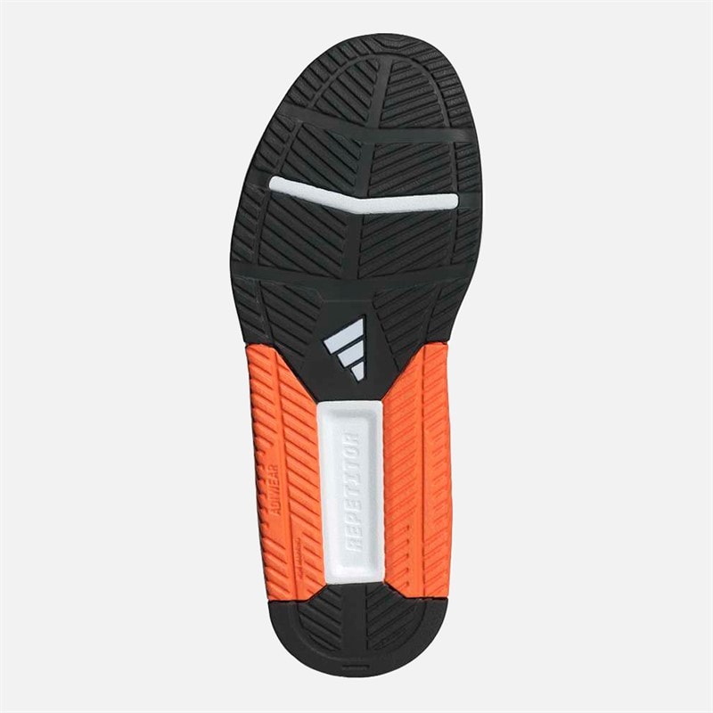Mens Dropset Base Training Shoes Grey/Grey Five/Lucid Orange - Image 2