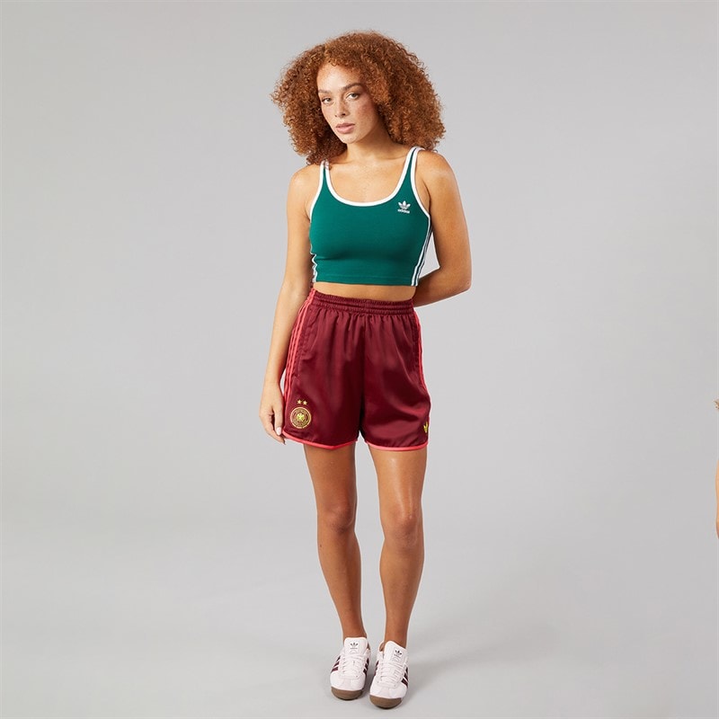 Womens DFB Germany Icon Shorts Team Coll Burgundy - Image 4