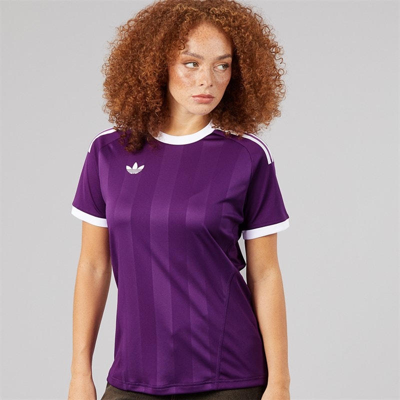 adidas Originals Womens Trefoil 25/26 Pro Jersey Glow Purple