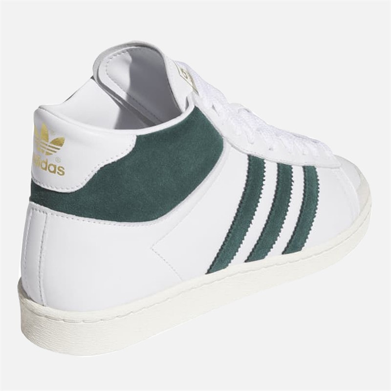 Jabbar Hi Trainers Cloud White/Aurora Ivy/Off White - Image 3
