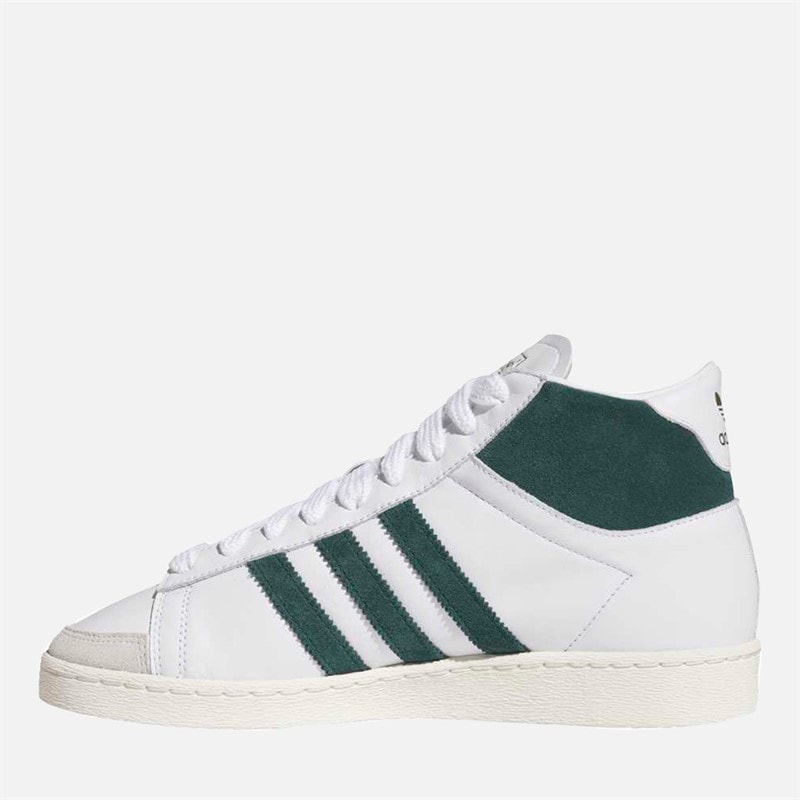 Jabbar Hi Trainers Cloud White/Aurora Ivy/Off White - Image 5
