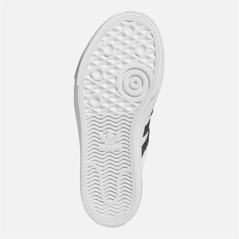 Kids Nizza Comfort Velcro Trainers Cloud White/Core Black/Cloud White - Image 2