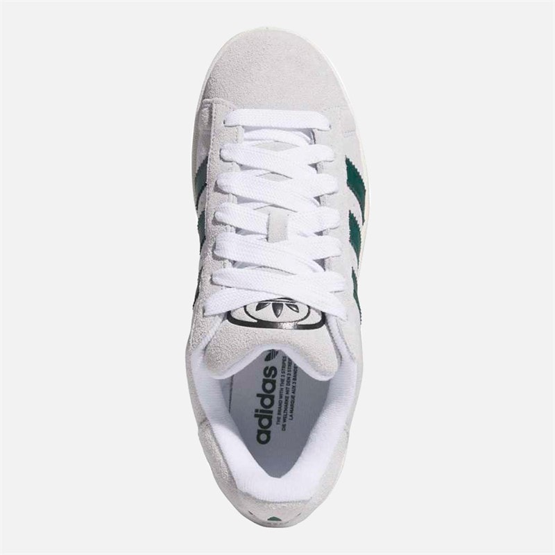 Campus Trainers Crystal White/Collegiate Green/Off White - Image 4