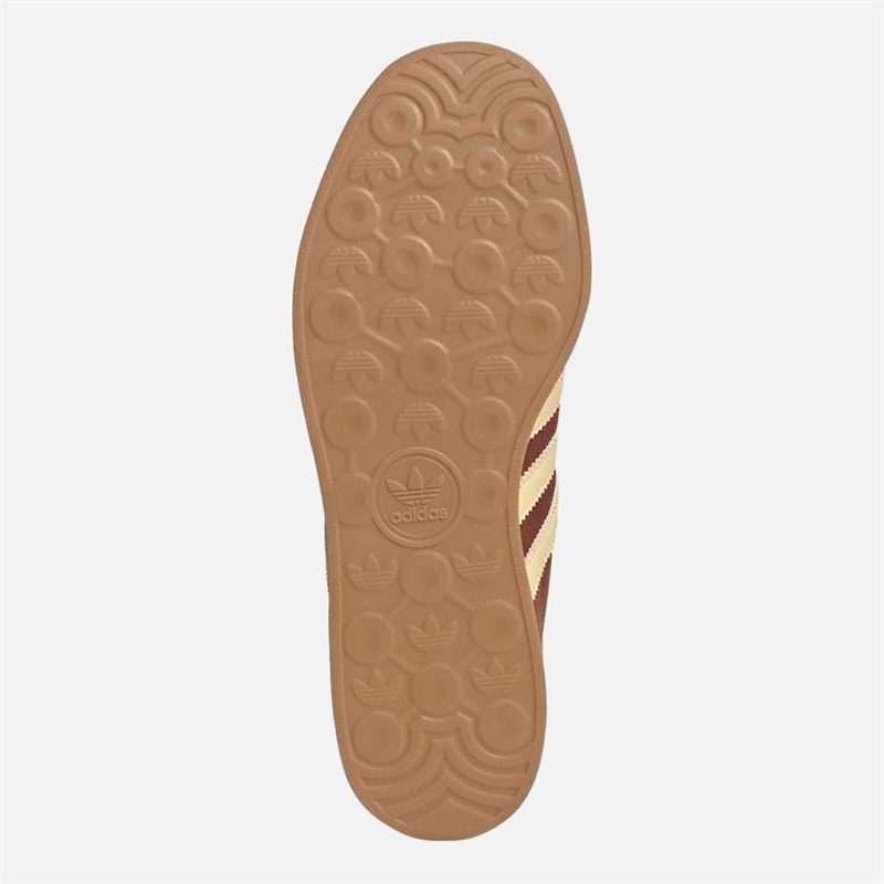 Womens Gazelle Stack Trainers Fox Brown/Orange Tint/Gum - Image 2
