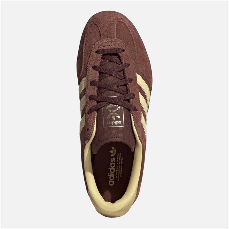 Womens Gazelle Stack Trainers Fox Brown/Orange Tint/Gum - Image 4