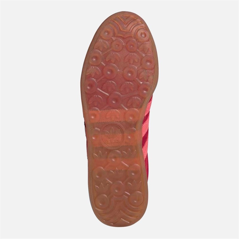 Womens Gazelle Lo Pro Trainers Team Victory Red/Gum/Gum - Image 2