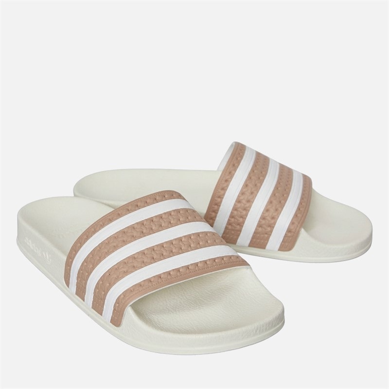 adidas Originals Adilette Sliders Magic Beige/Cloud White/Off White