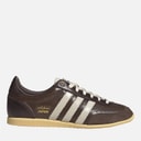 Womens Japan Trainers Brown/Wonder White/Gold Metallic