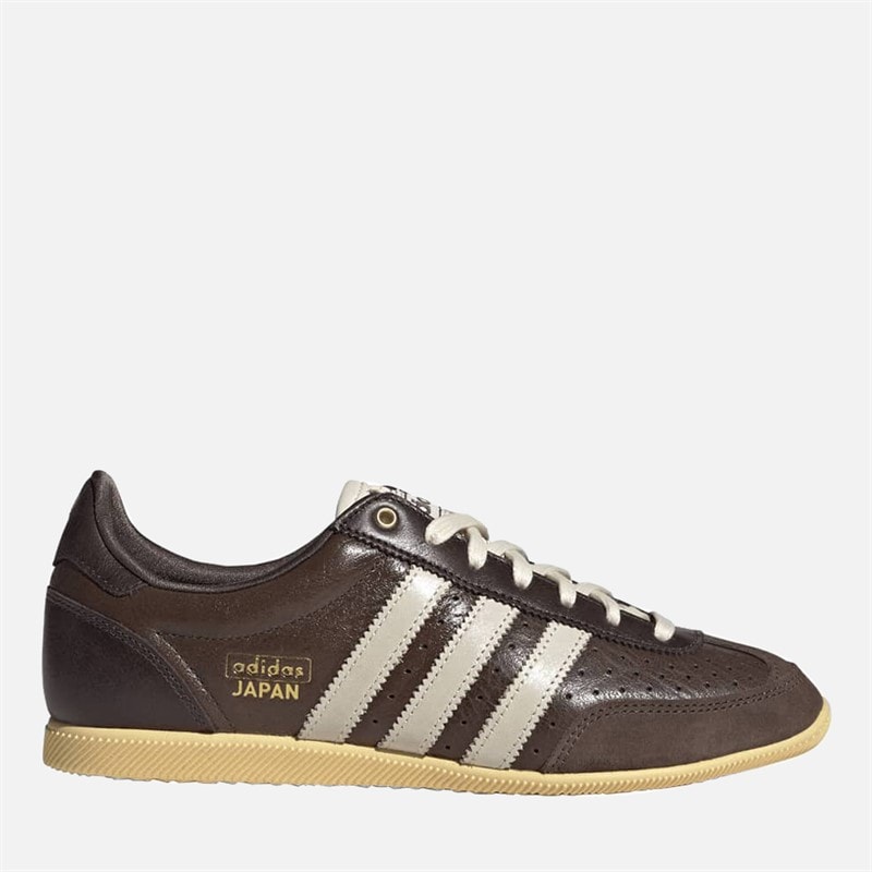 adidas Originals Womens Japan Trainers Brown/Wonder White/Gold Metallic