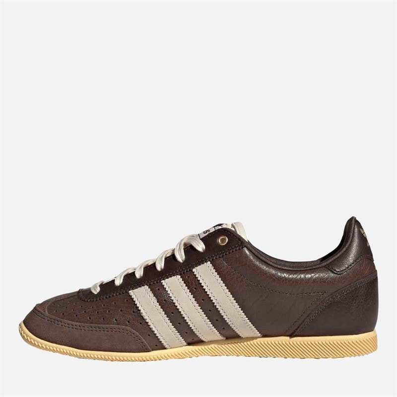 Womens Japan Trainers Brown/Wonder White/Gold Metallic - Image 5