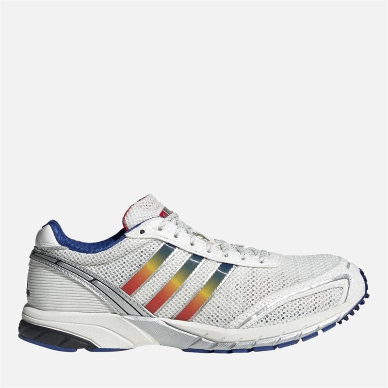 adidas Originals Womens Adizero Adios OG Trainers Core White/Royal Blue/Yellow