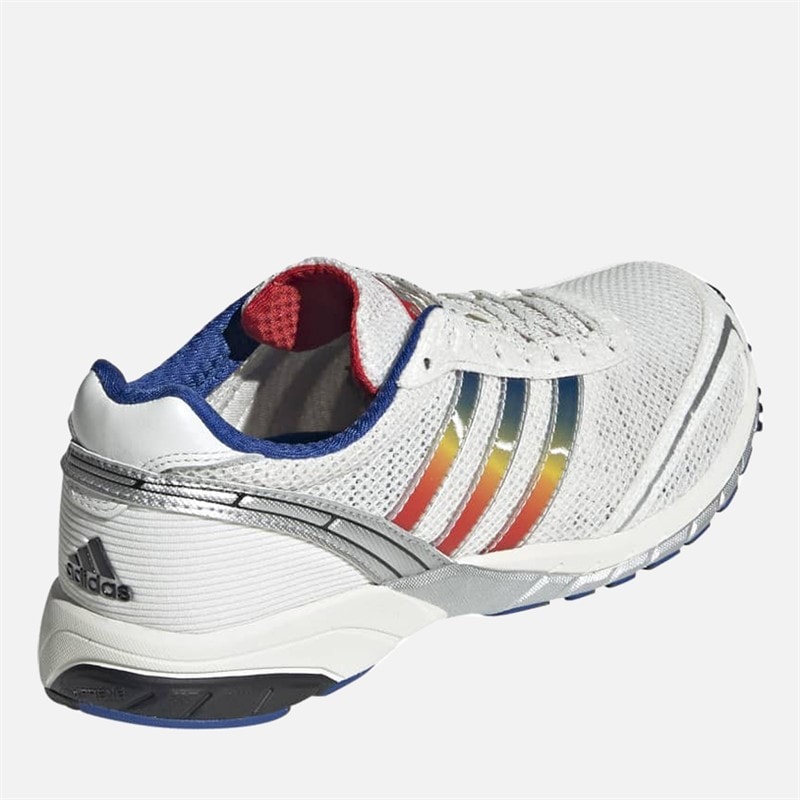 Womens Adizero Adios OG Trainers Core White/Royal Blue/Yellow - Image 3