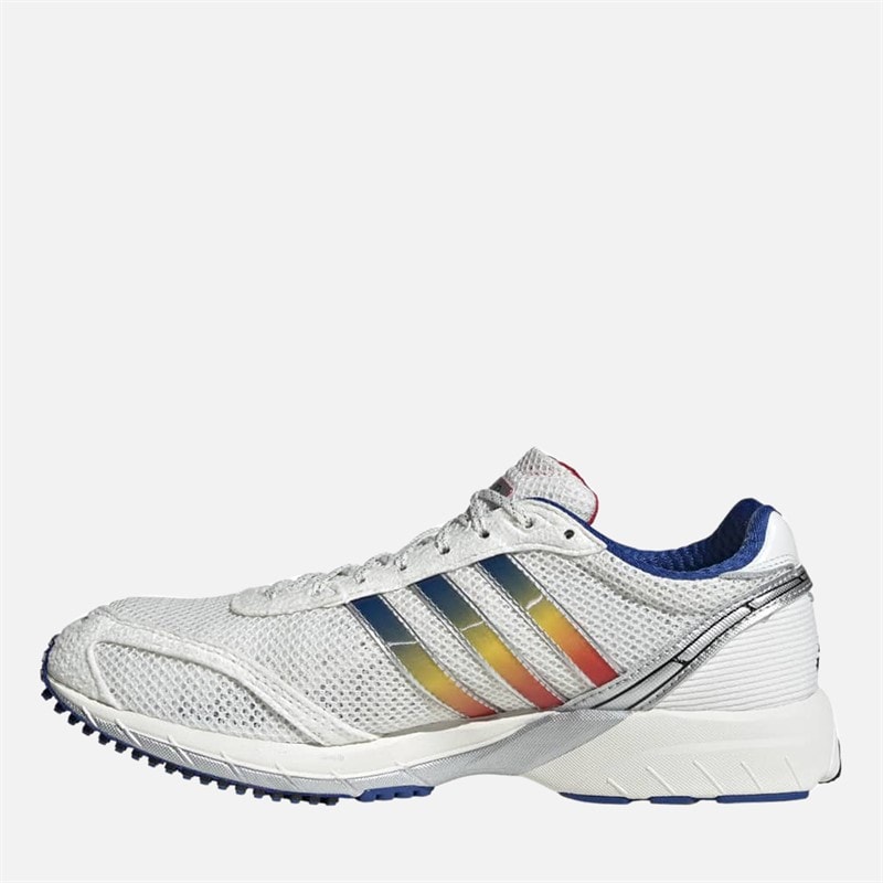 Womens Adizero Adios OG Trainers Core White/Royal Blue/Yellow - Image 5